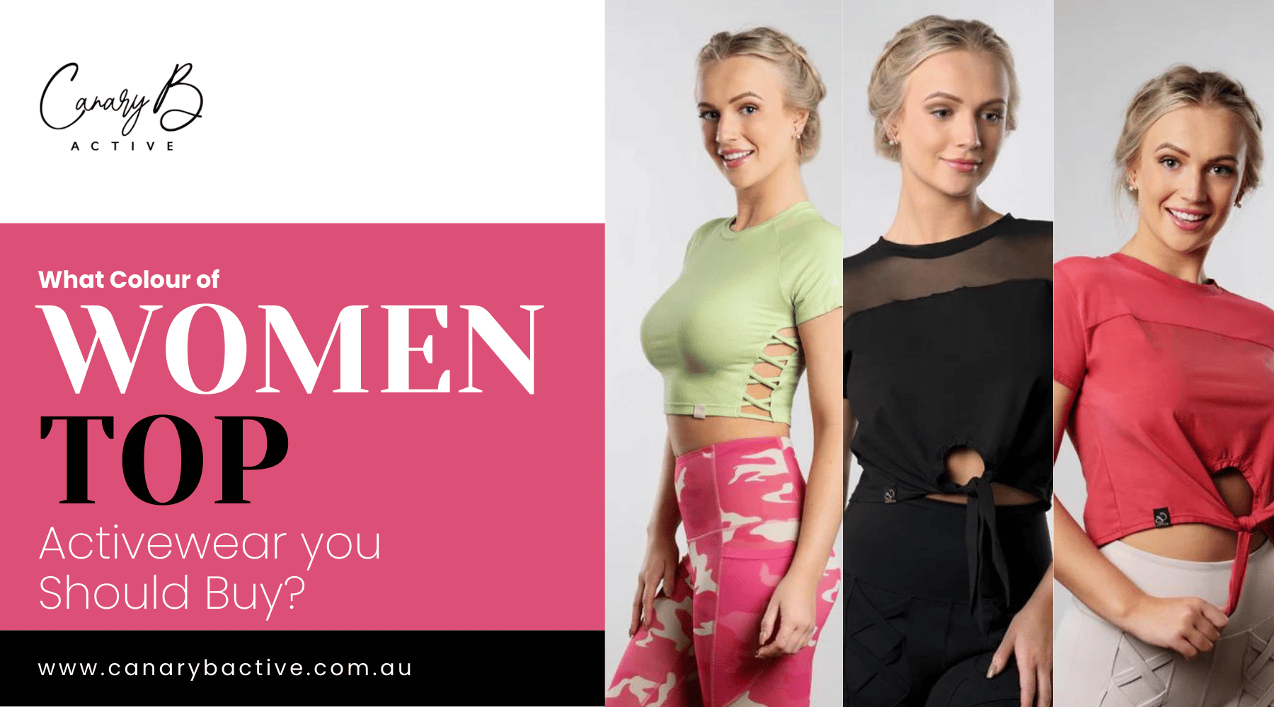 What Colour of Women's Top Activewear Should You Buy?