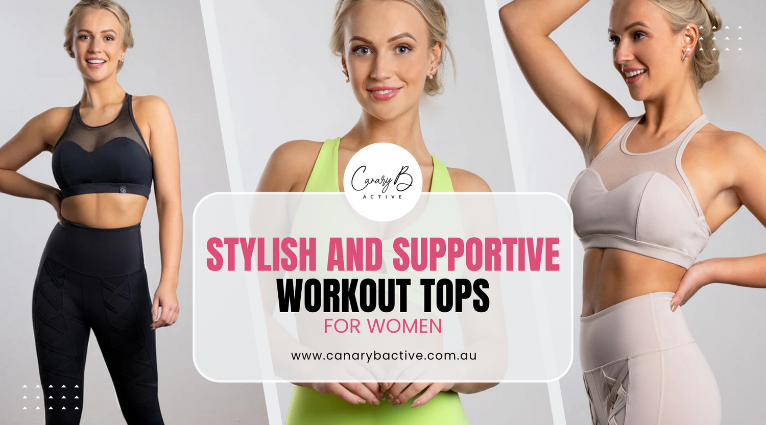 Stylish and Supportive: Best Workout Tops for Women
