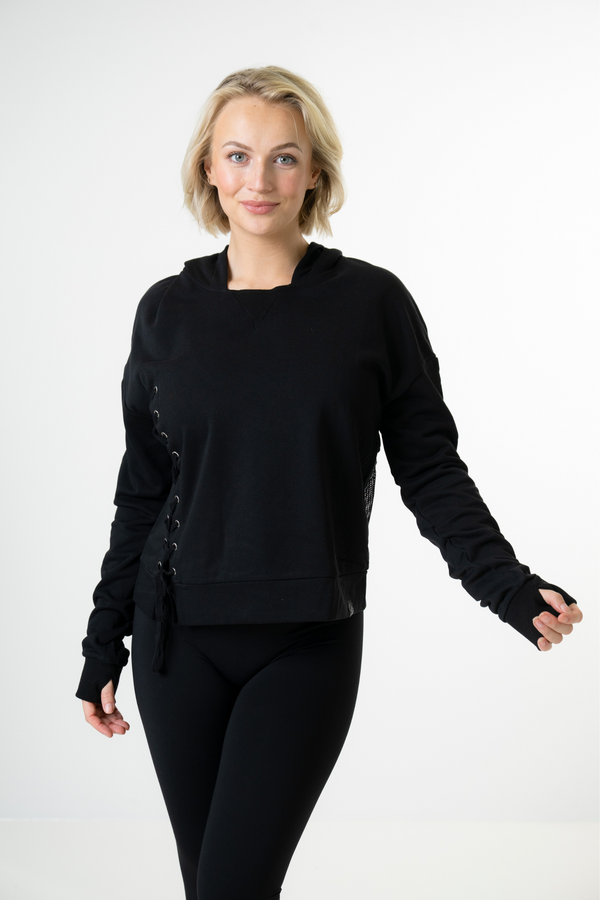 Dinah Hoodie in Raven - Restock