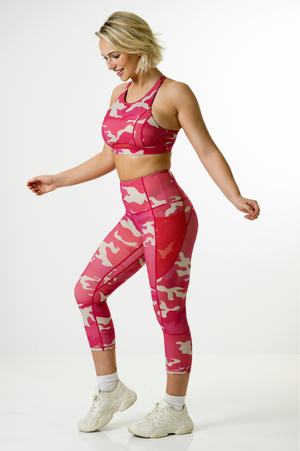 Serena Capri Legging in Starfire Camo
