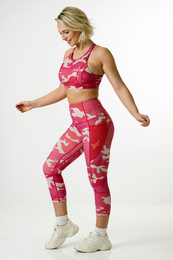Serena Capri Legging in Starfire Camo