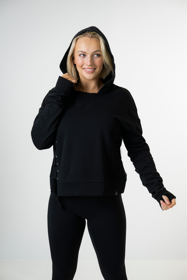 Dinah Hoodie in Raven - Restock