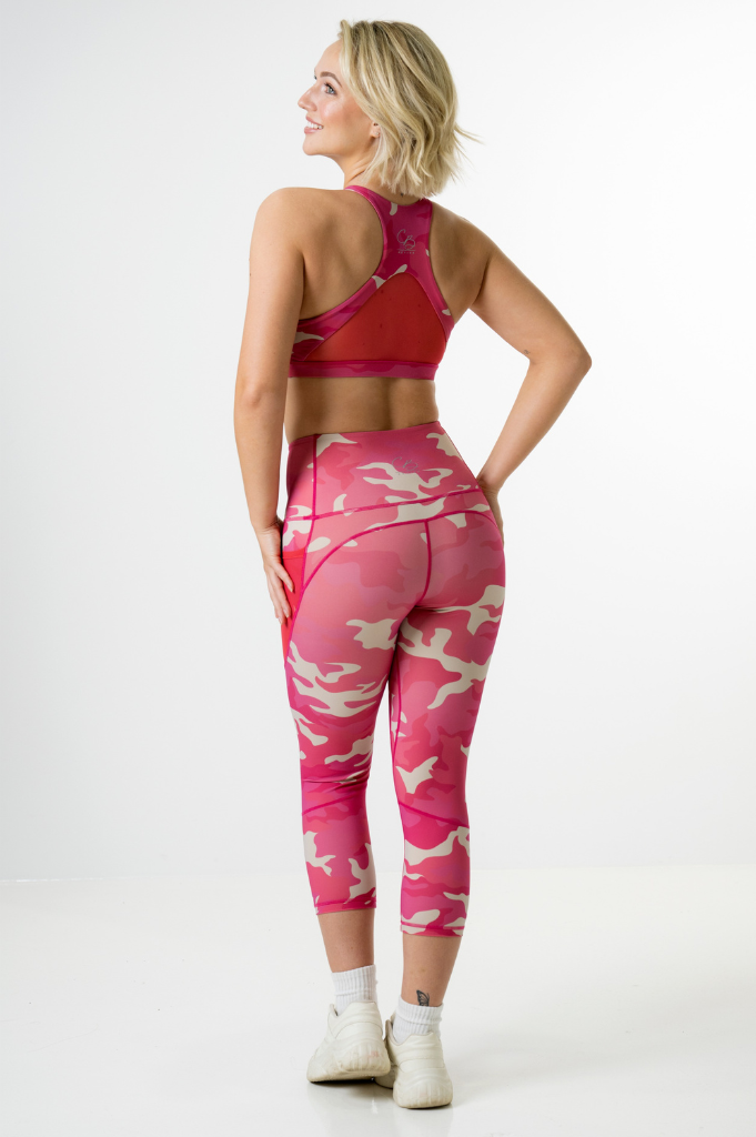 Serena Capri Legging in Starfire Camo
