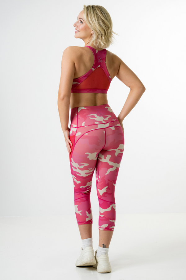 Serena Capri Legging in Starfire Camo