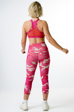 Serena Capri Legging in Starfire Camo