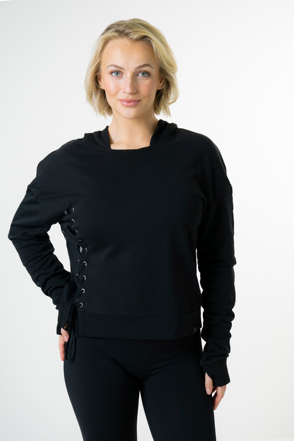 Dinah Hoodie in Raven - Restock