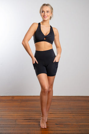 Caterina Bike Short in Raven