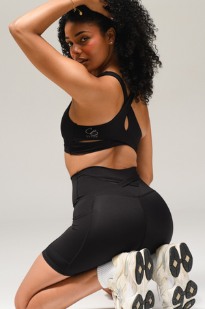 Caterina Bike Short in Raven