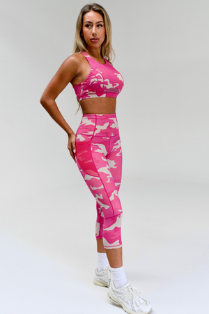 Serena Capri Legging in Starfire Camo