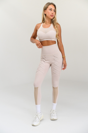 Sara Bralette in Latte