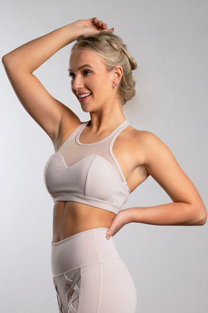 Sara Bralette in Latte
