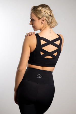 Selina Bralette in Raven