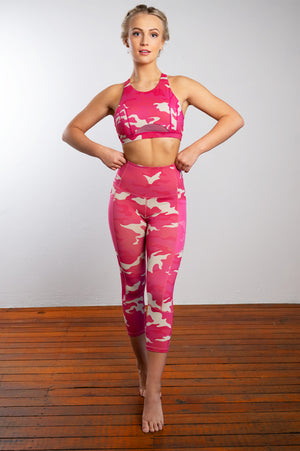 Serena Capri Legging in Starfire Camo