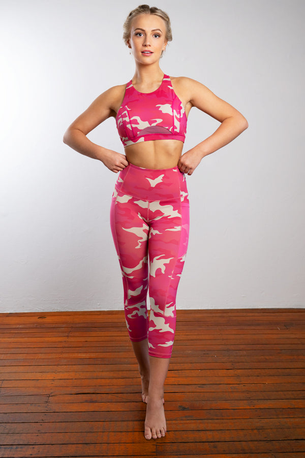 Serena Capri Legging in Starfire Camo